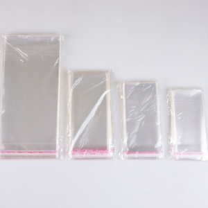 BOLSAS POLIPROPILENO CON ADHESIVO 10 x 20 cm. (x 100 u.)