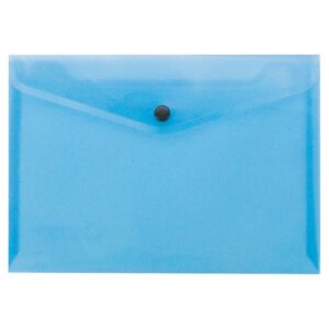 SOBRE PLASTICO CON BOTON A4