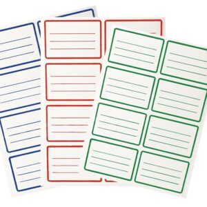 ETIQUETAS AUTOADHESIVAS ESCOLARES