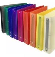 CARPETA ESCOLAR 3 x 40 PVC PLASTICA