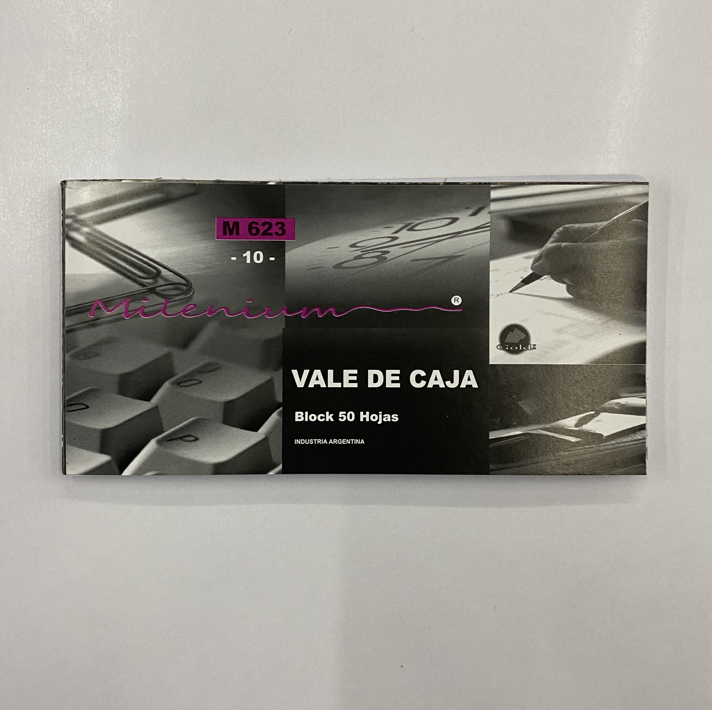 TALONARIO DE VALE DE CAJA MILENIUM M623
