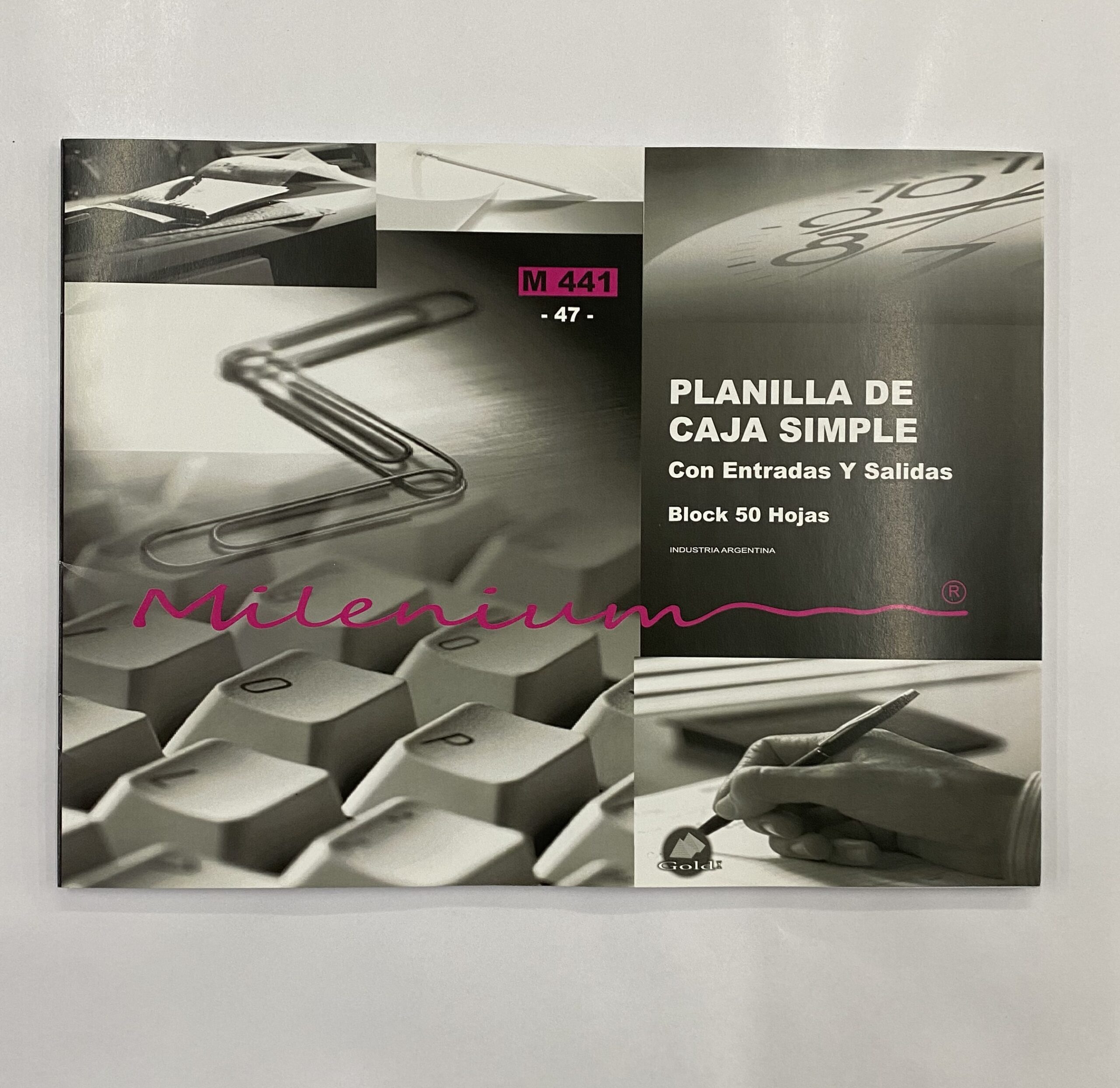 TALONARIO DE PLANILLA DE CAJA SIMPLE APAISADO MILENIUM