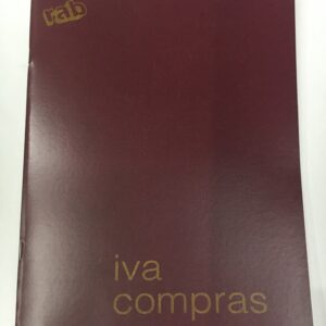 LIBRO DE IVA CHICO TAPA FLEXIBLE RAB