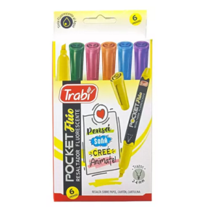 RESALTADOR POCKET TRABI x 6 u.