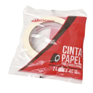 CINTA ADHESIVA DE PAPEL MEDORO 36 x 40 m.