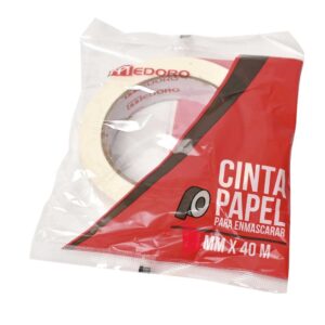 CINTA ADHESIVA DE PAPEL MEDORO 12 x 40 m.