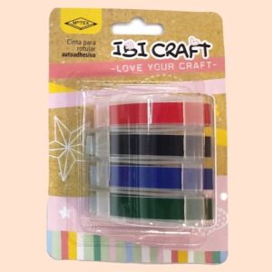 CINTA PLASTICA PARA ROTULADORA MOTEX x 4 u.