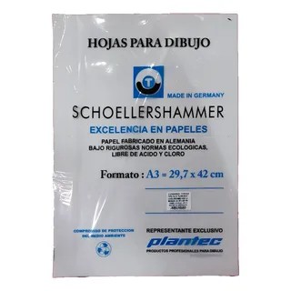 PAPEL CALCO SCHOELLER A3 90 g. x 10 h.