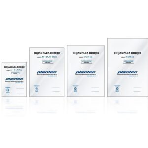 PAPEL DE DIBUJO PLANTEC A4 350 g. x 10 h.