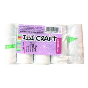 ROLLOS TERMICOS AUTOADHESIVOS PARA IMPRESORA PORTATIL IBICRAFT