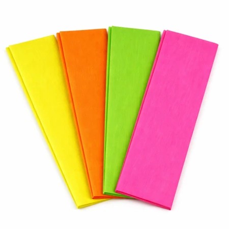 PAPEL CREPE FLUO (0,50 x 2 m.)