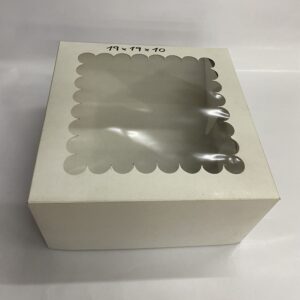 CAJA PARA TORTA CHICA CON VISOR