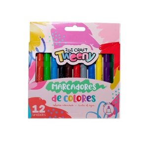 MARCADORES LARGOS GRUESOS TWEENY IBI CRAFT x 12