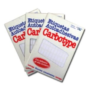 ETIQUETAS AUTOADHESIVAS COMERCIALES CARBOTYPE