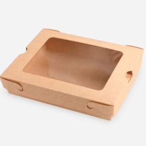 CAJA DE CARTON CON VISOR 16x21x4.5