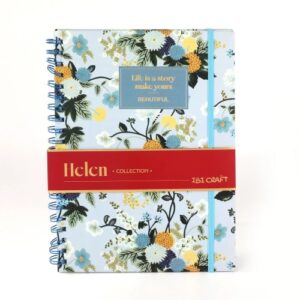 CUADERNO ESPIRALADO A4 HELEN IBI CRAFT x 80 h.