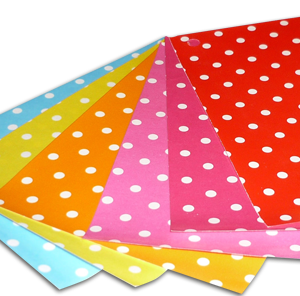 PAPEL PLASTIFICADO LUNARES