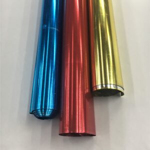 PAPEL DE REGALO METALIZADO LISO x 10 h.