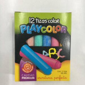 TIZAS COLOR PLAYCOLOR x 12 u.