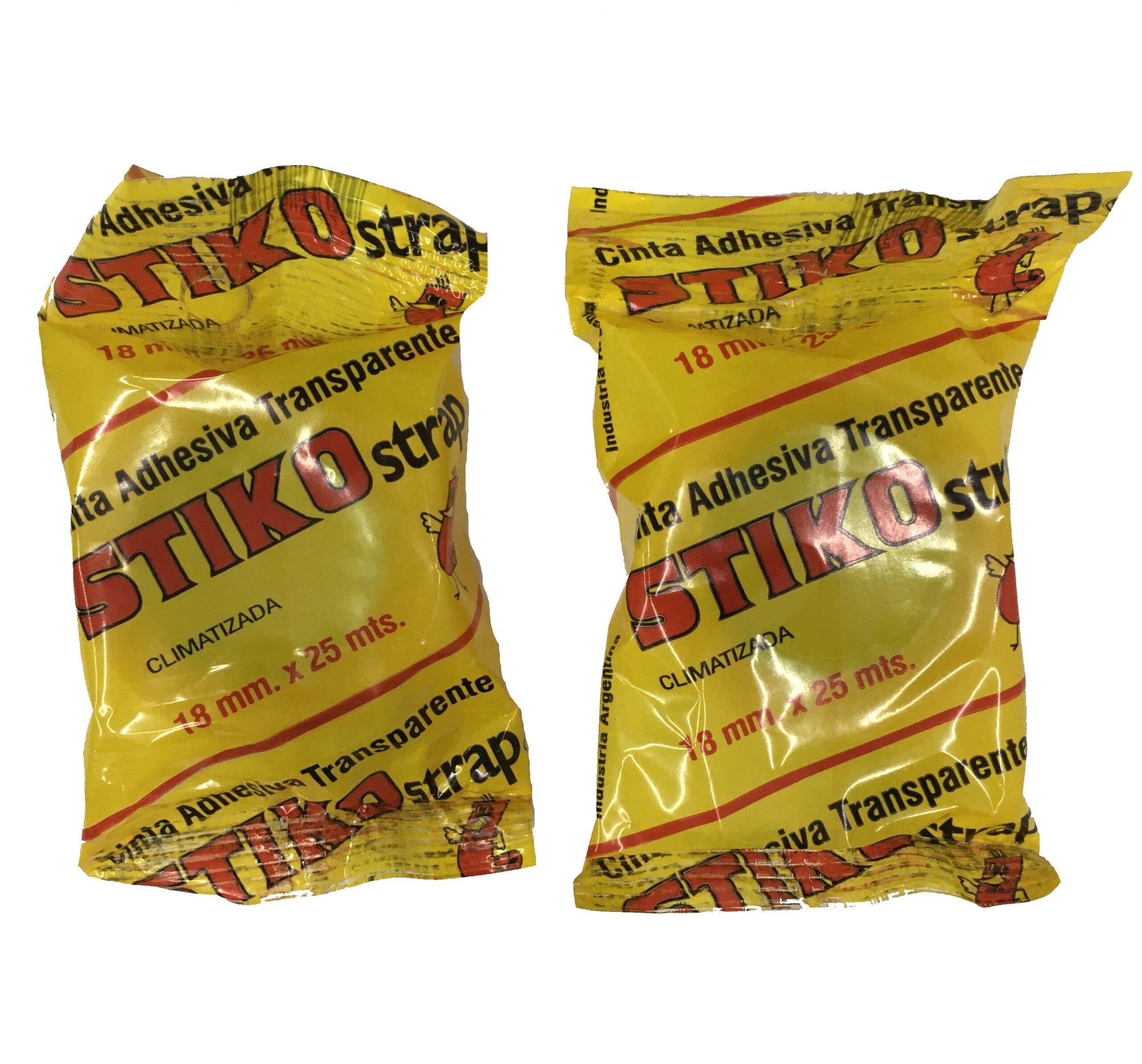 CINTA ADHESIVA STIKO STRAP 18 x 25 m.