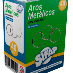 ARO PARA CARPETA DE METAL 40 mm.