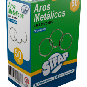 ARO PARA CARPETA DE METAL 50 mm.