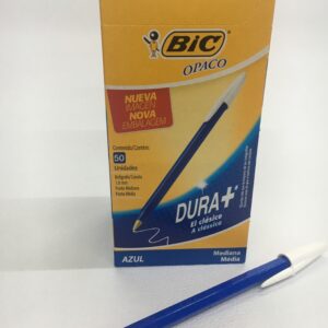 BOLIGRAFO BIC AZUL 1 mm.