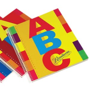 CUADERNO ESPIRALADO ABC RIVADAVIA x 60 h.