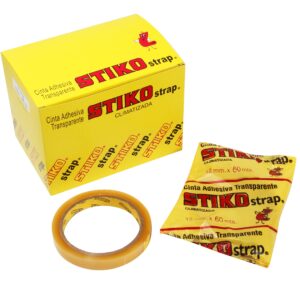 CINTA ADHESIVA STIKO STRAP 12 x 60 m.