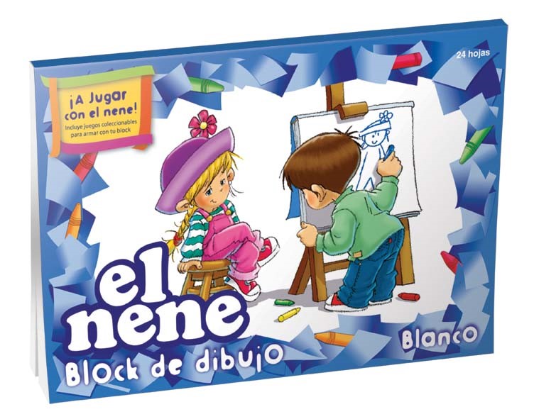 BLOCK DE DIBUJO BLANCO Nº5 EL NENE