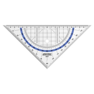 ESCUADRA MULTIUSO PLANTEC 45º x 22 cm.