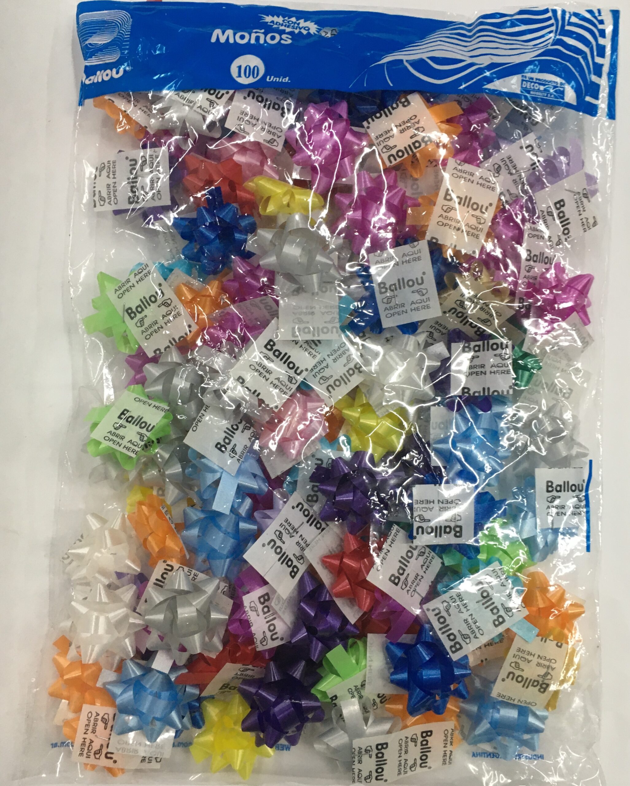 MICROMOÑOS CON ADHESIVO x 50 u.