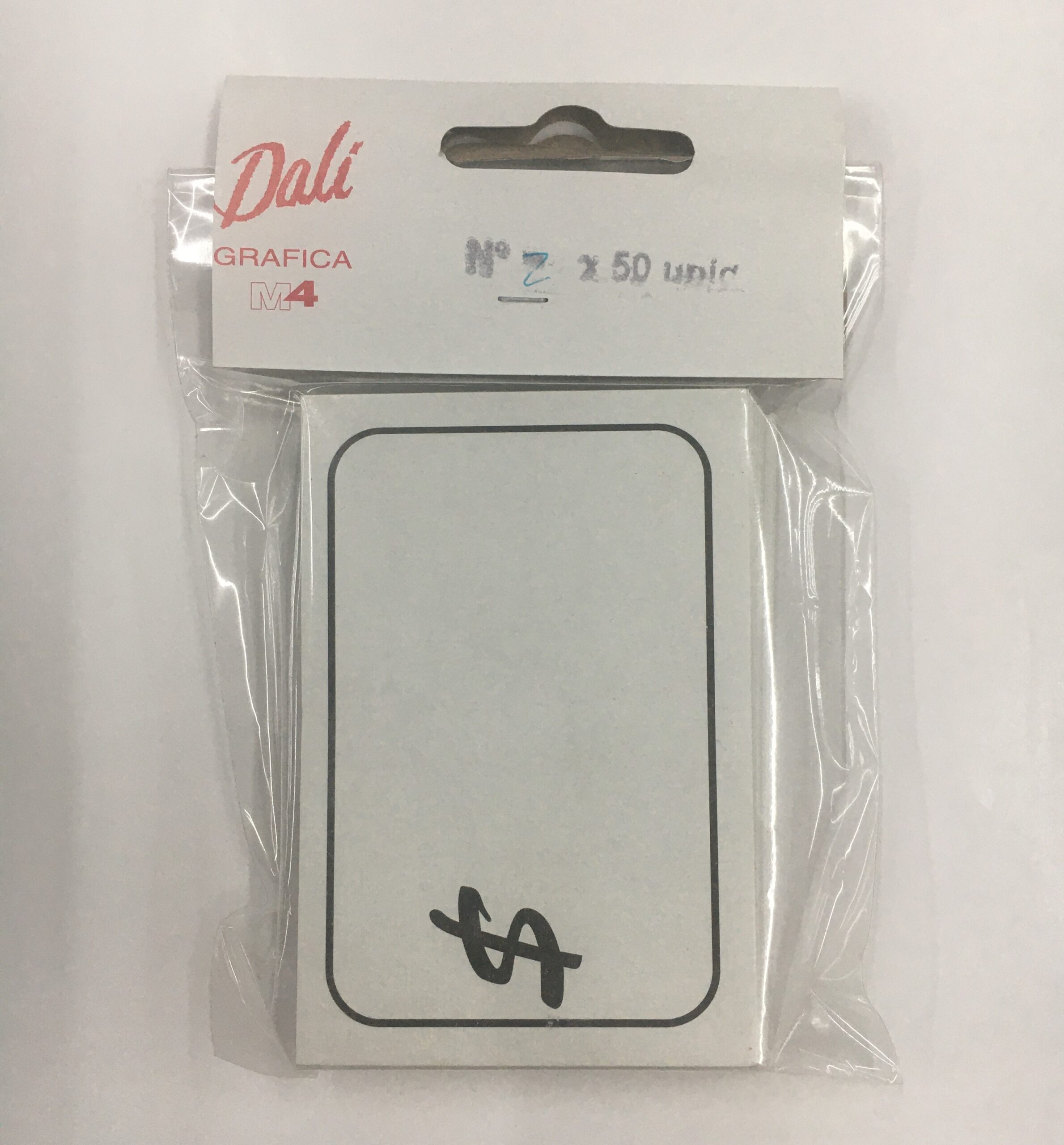 CARTELES PARA PRECIOS BLANCO Nº2