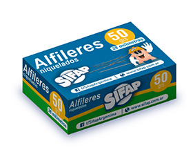 ALFILERES ECONOMICOS Nº3 x 50 g.
