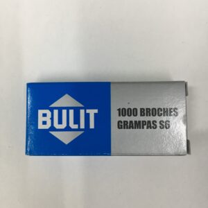 BROCHE BULIT 6 mm. (x 1000 u.)