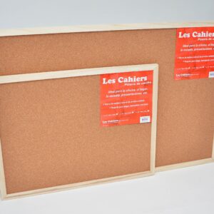 PIZARRA DE CORCHO 60 x 90 cm.