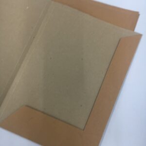 CARPETA A4 2 SOLAPAS COLOR KRAFT