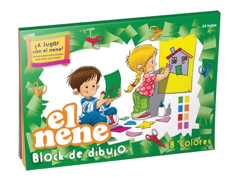 BLOCK DE DIBUJO COLOR Nº6 EL NENE