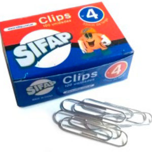 CLIPS Nº4 x 100 u.