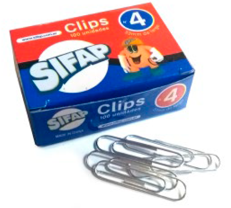 CLIPS Nº4 x 100 u.
