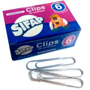 CLIPS Nº6 x 50 u.