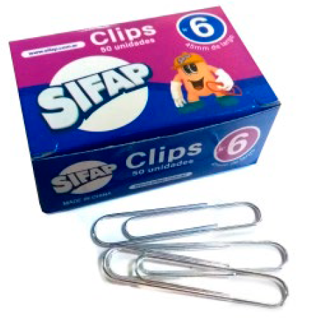 CLIPS Nº6 x 50 u.