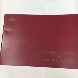LIBRO DE REGISTRO DE REMUNERACIONES