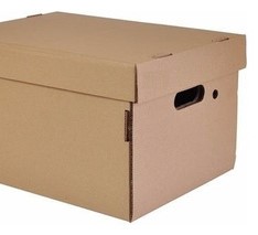 CAJA DE CARTON BANCARIA 42 x 33 x 25 cm.