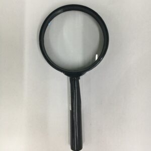 LUPA CON ARO PLASTICO DIAMETRO 60 mm.