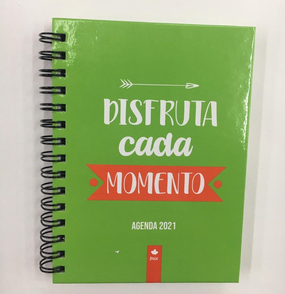 AGENDA BUX CHICA CON ESPIRAL