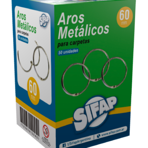 ARO PARA CARPETA DE METAL 60 mm.
