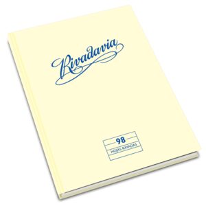 CUADERNO RIVADAVIA TAPA DURA x 100 h.