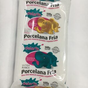 PORCELANA FRIA DELARTE x 500 g.