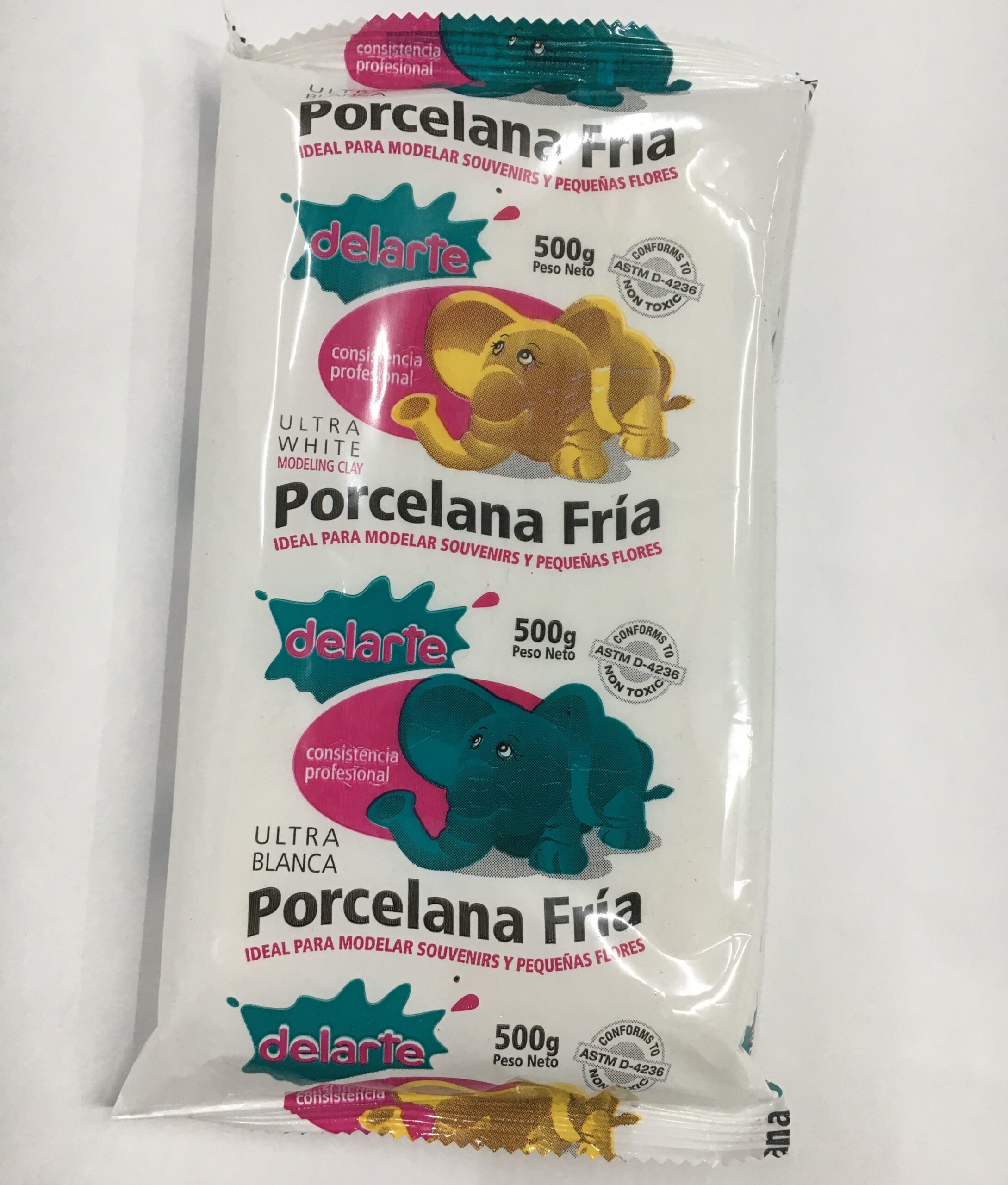 PORCELANA FRIA DELARTE x 500 g.